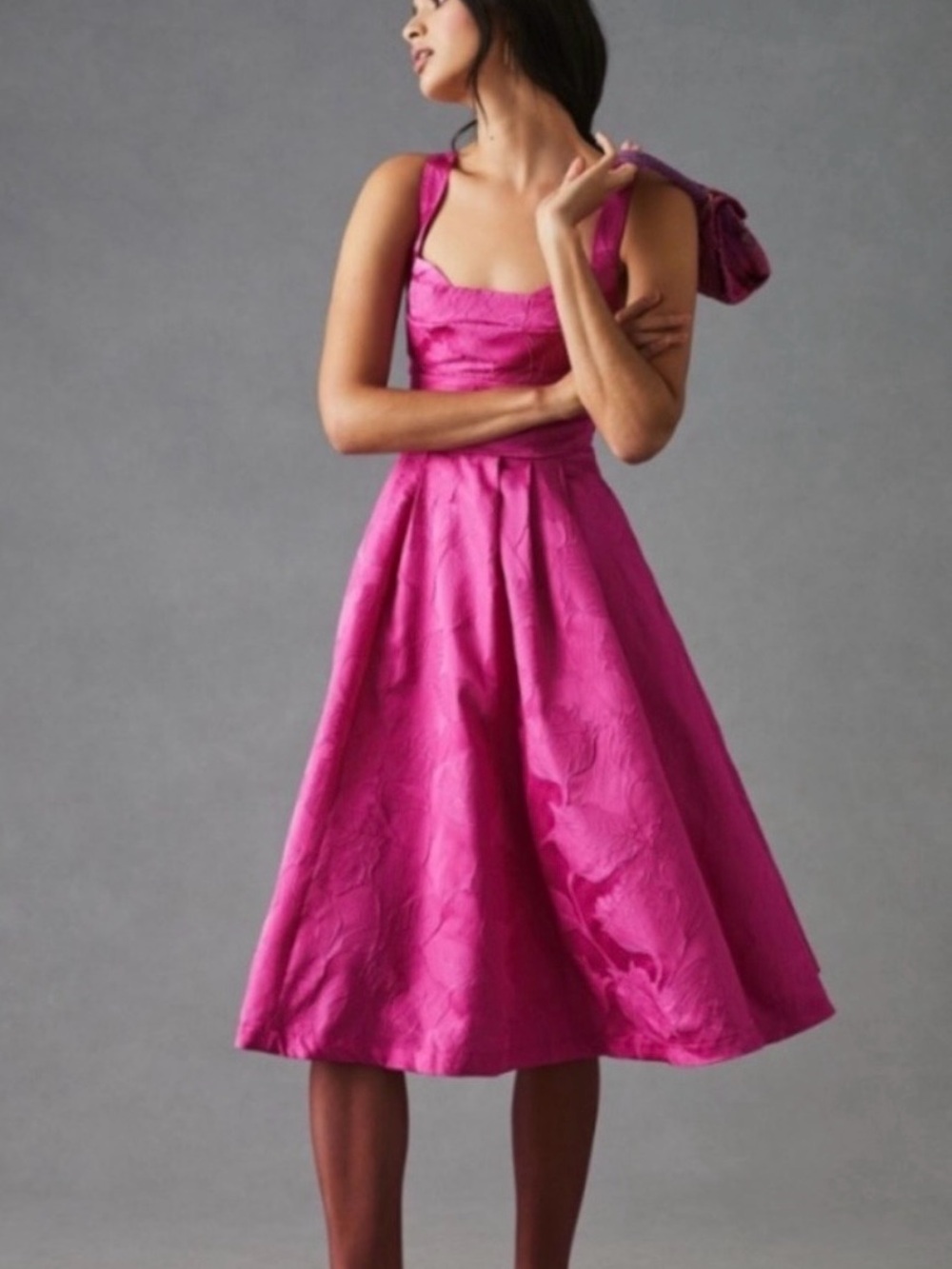 NWT Anthro Maeve Pink Dress Size 4